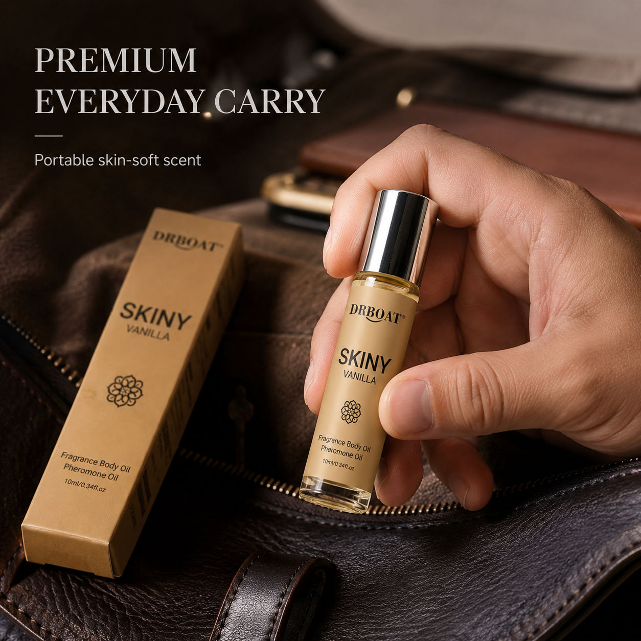 Perfume Alcohol Fragrance - Minyak Parfum Roll-On untuk Pria, Aroma