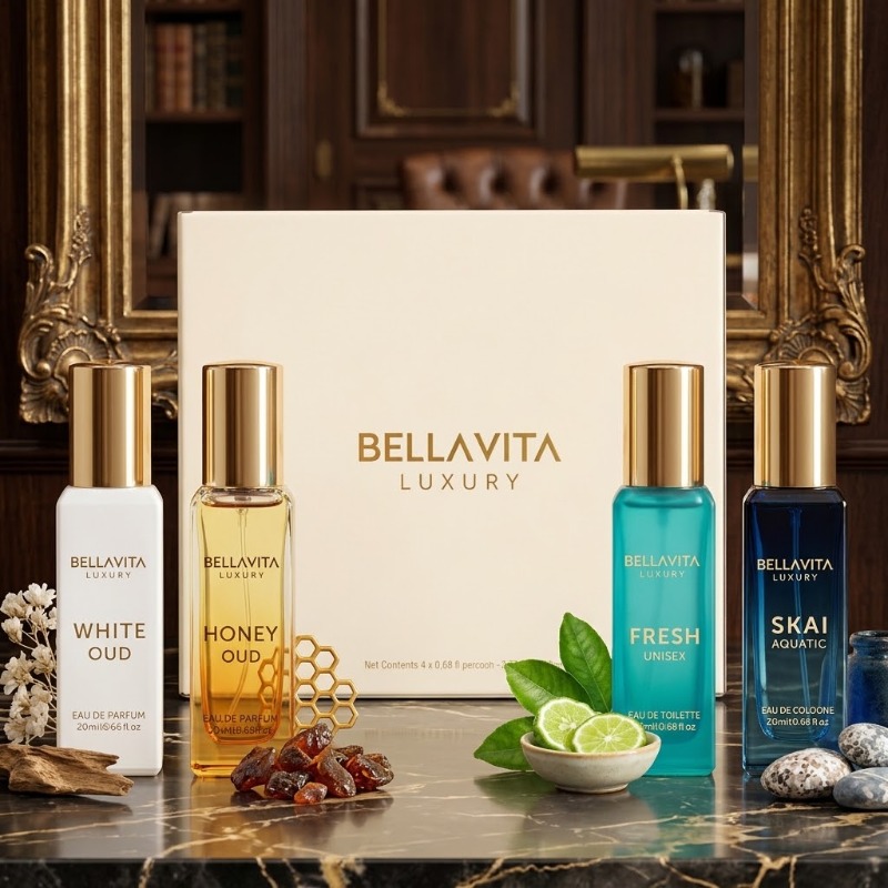 Set Parfum Mini Uniseks 20MLx4 - The Collection Perfume Fragrance ulasan dan harga